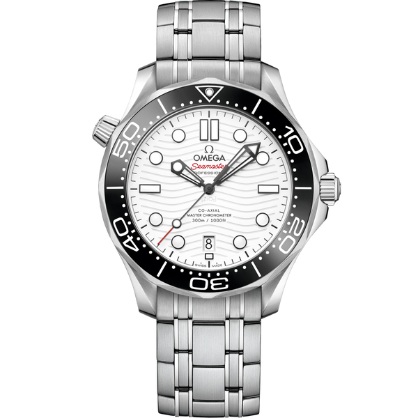 Omega 210.30.42.20.04.001 Seamaster Diver 300M Master Co-Axial 42 Stainless Steel / White / Bracelet