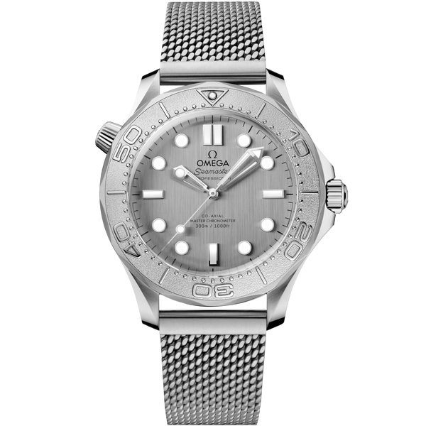 Omega 210.30.42.20.06.002 Seamaster Diver 300M No-Date Master Co-Axial 42 Stainless Steel - Titanium / Grey / Bracelet