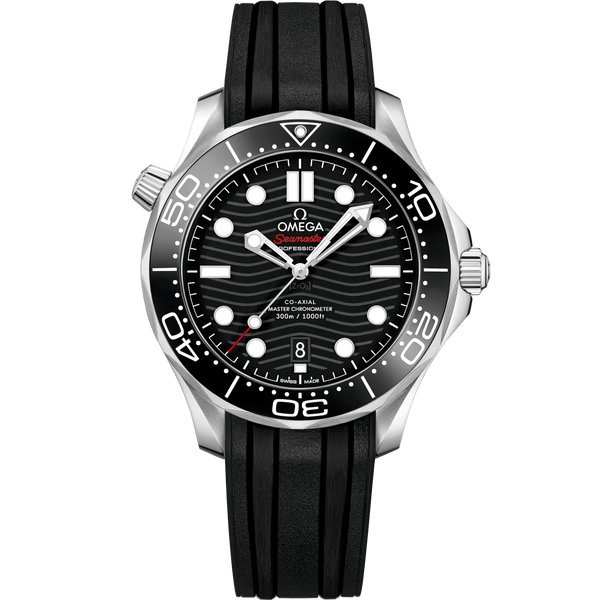 Omega 210.32.42.20.01.001 Seamaster Diver 300M Master Co-Axial 42 Stainless Steel / Black / Rubber