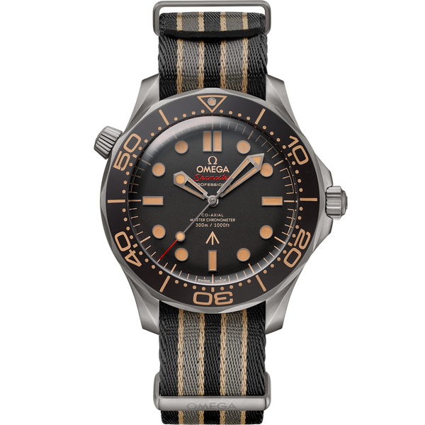 Omega 210.92.42.20.01.001 Seamaster Diver 300M Master Co-Axial 42 James Bond No Time to Die / NATO