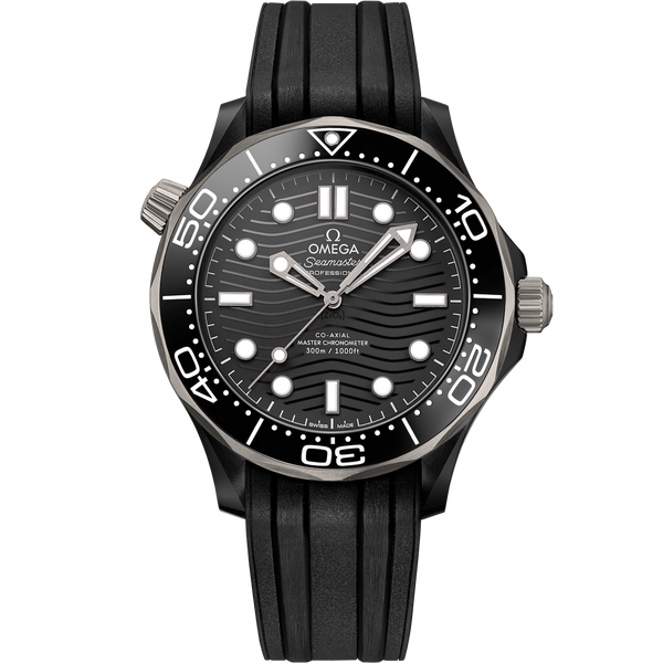 Omega 210.92.44.20.01.001 Seamaster Diver 300M Master Co-Axial 43.5 Ceramic / Titanium / Black / Rubber