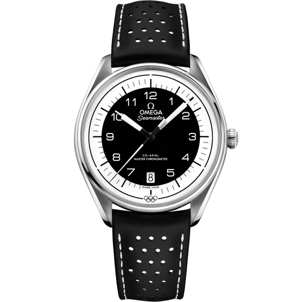 Omega 522.32.40.20.01.003 Seamaster Master Co-Axial 39.5 Olympic Timekeeper Stainless Steel / Black / Black