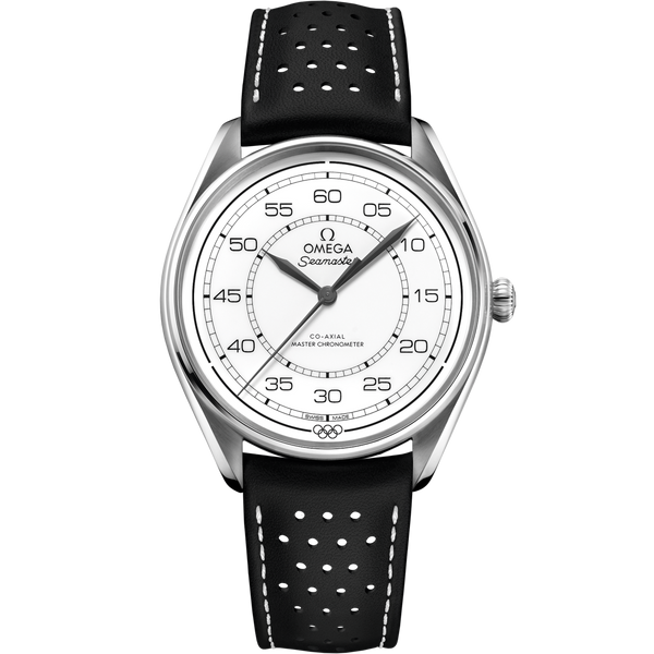 Omega 522.32.40.20.04.003 Seamaster Master Co-Axial 39.5 Olympic Timekeeper Stainless Steel / White / Black