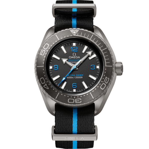 Omega 215.92.46.21.01.001 Seamaster Planet Ocean Ultra Deep Titanium / Black / Nato