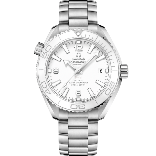 Omega 215.30.40.20.04.001 Seamaster Planet Ocean 600M Co-Axial 39.5 Master Chronometer Stainless Steel / White / Bracelet