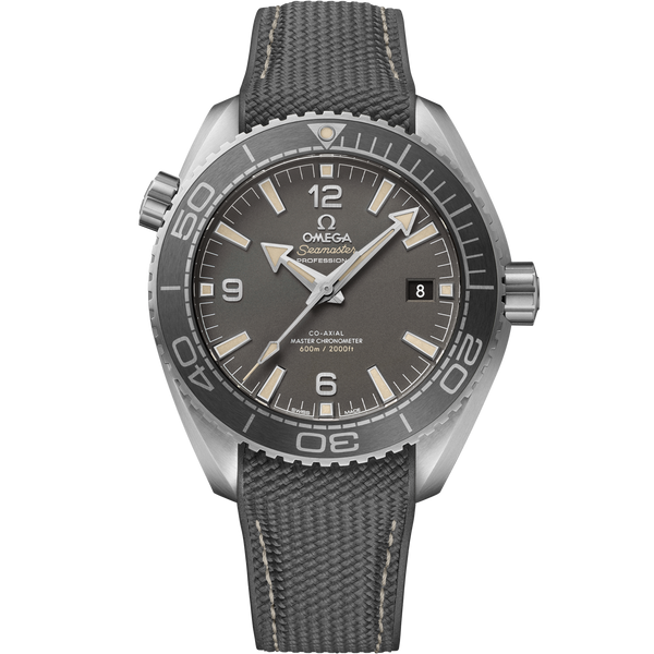 Omega 215.32.44.21.01.002 Seamaster Planet Ocean 600M Co-Axial 43.5 Master Chronometer Stainless Steel / Green / Rubber
