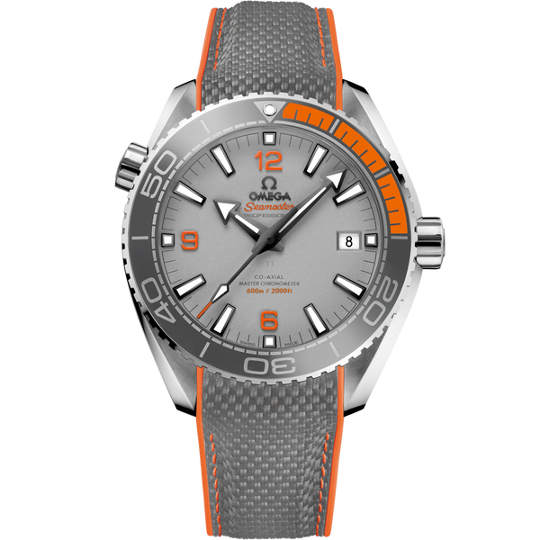 Omega 215.92.44.21.99.001 Seamaster Planet Ocean 600M Co-Axial 43.5 Master Chronometer Titanium / Grey / Rubber