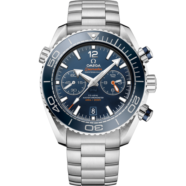 Omega 215.30.46.51.03.001 Seamaster Planet Ocean 600M Co-Axial 45.5 Master Chronometer Chronograph Stainless Steel / Blue / Bracelet