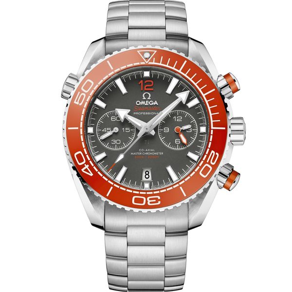 Omega 215.30.46.51.99.001 Seamaster Planet Ocean 600M Co-Axial 45.5 Master Chronometer Chronograph Stainless Steel / Grey / Bracelet