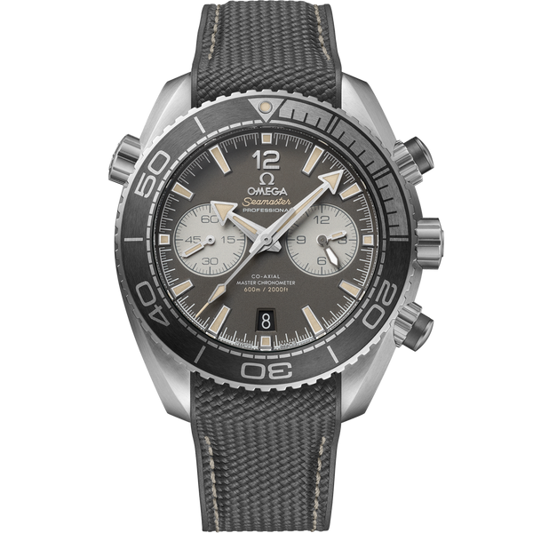 Omega 215.32.46.51.01.004 Seamaster Planet Ocean 600M Co-Axial 45.5 Master Chronometer Chronograph Stainless Steel / Green / Rubber