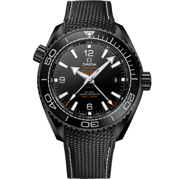 Omega 215.92.46.22.01.001 Seamaster Planet Ocean 600M Co-Axial 45.5 Master Chronometer GMT Deep Black