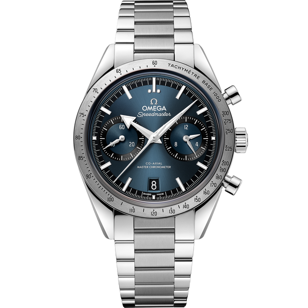 Omega 332.10.41.51.03.001 Speedmaster 57 Master Chronometer 40.5 Stainless Steel / Blue / Bracelet
