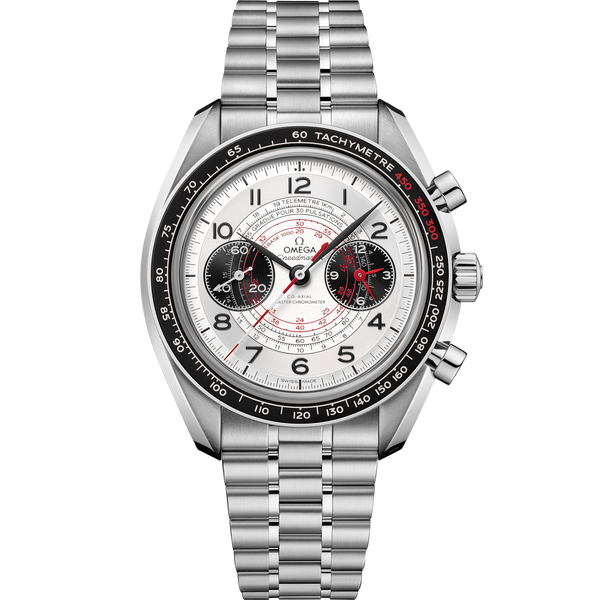 Omega 329.30.43.51.02.002 Speedmaster Chronoscope Master Chronometer Stainless Steel / Panda / Bracelet