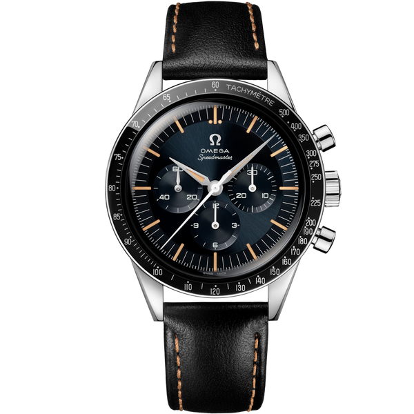 Omega 310.32.40.50.06.001 Speedmaster First Omega in Space Master Chronometer Stainless Steel / Blue-Grey