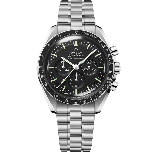 Omega 310.30.42.50.01.001 Speedmaster Professional Moonwatch 3861 Stainless Steel / Black / Plexi / Bracelet