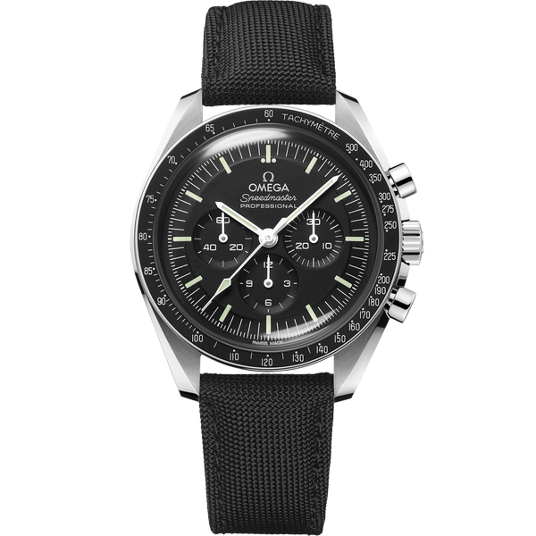 Omega 310.32.42.50.01.001 Speedmaster Professional Moonwatch 3861 Stainless Steel / Black / Plexi / Fabric