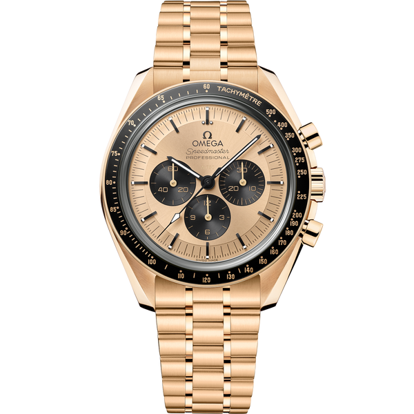 Omega 310.60.42.50.99.002 Speedmaster Professional Moonwatch 3861 Moonshine Gold / Moonshine Gold / Bracelet