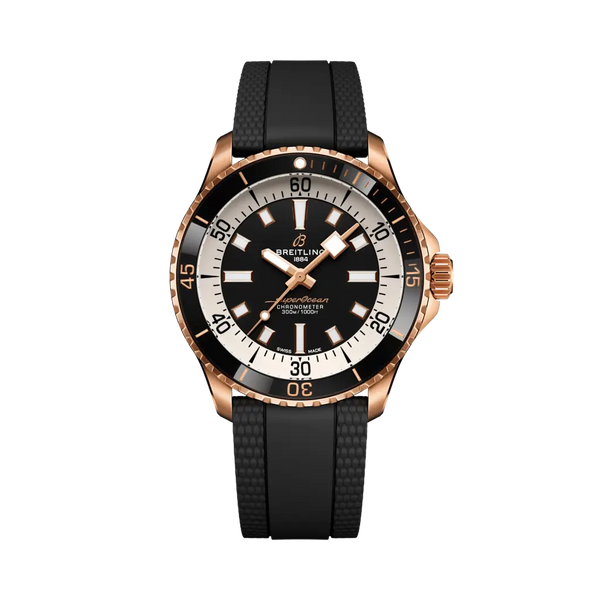 Breitling R17375211B1S1 SuperOcean Automatic 42 Red Gold / Black / Rubber