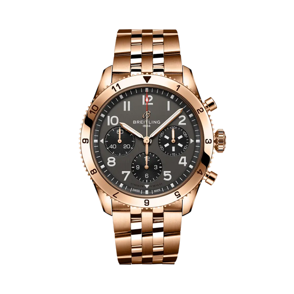 Breitling R233801A1B1R1 - Classic AVI P-51 Mustang Black/18 carat rose gold  42 mm