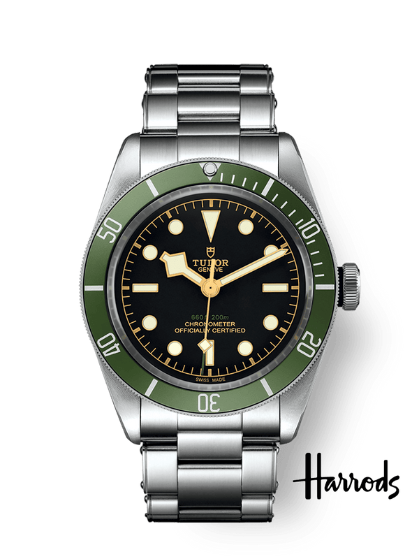 Tudor 79230G-0001 Black Bay Green Manufacture / Bracelet / Harrods