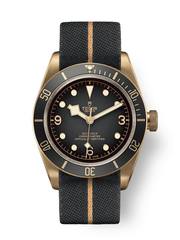 Tudor 79250BA-0002 Heritage Black Bay Bronze / Slate / Textile
