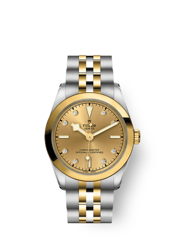 Tudor 79603-0008 Black Bay 31 S&G / Champagne - Diamond / Bracelet