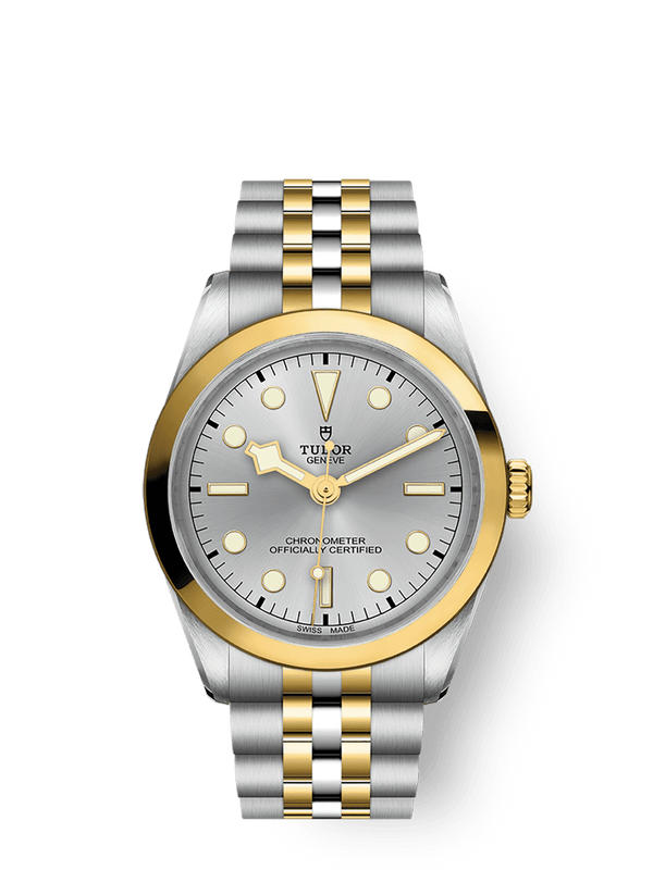 Tudor 79643-0002 Black Bay 36 S&G / Silver / Bracelet