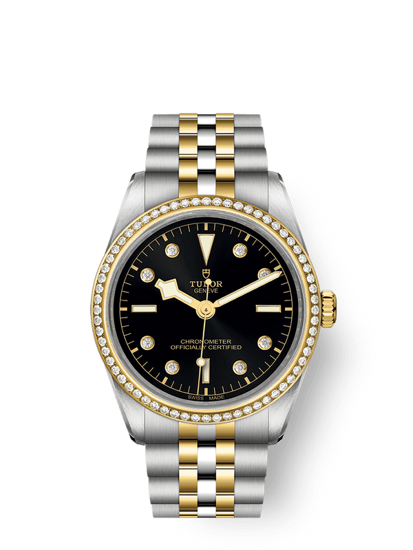 Tudor 79653-0005 Black Bay 36 S&G - Diamond / Black - Diamond / Bracelet