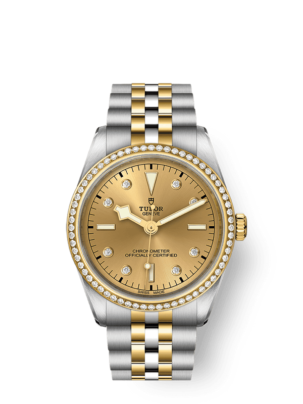 Tudor 79653-0007 Black Bay 36 S&G - Diamond / Champagne - Diamond / Bracelet