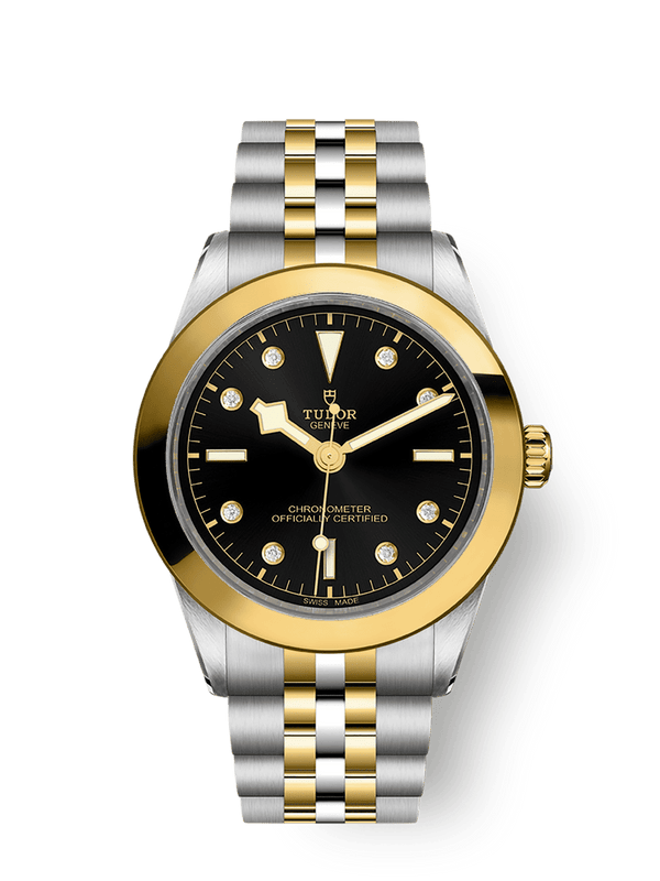 Tudor 79663-0006 Black Bay 39 S&G / Black - Diamond / Bracelet