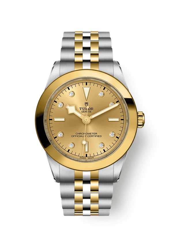 Tudor 79663-0008 Black Bay 39 S&G / Champagne - Diamond / Bracelet