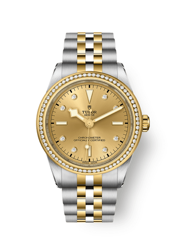 Tudor 79673-0007 Black Bay 39 S&G - Diamond / Champagne - Diamond / Bracelet