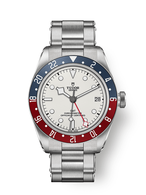 Tudor 79830RB-0010 Black Bay GMT Stainless Steel / White / Bracelet