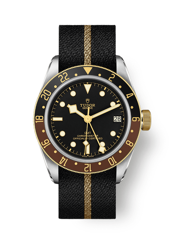 Tudor 79833MN-0004 Black Bay GMT S&G / Black / Fabric