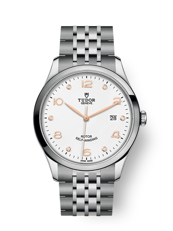 Tudor 91650-0013 1926 41 Stainless Steel / White - Diamond