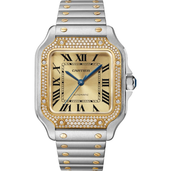 Cartier | Santos | Automatic | Staal/Goud (W3SA0007)