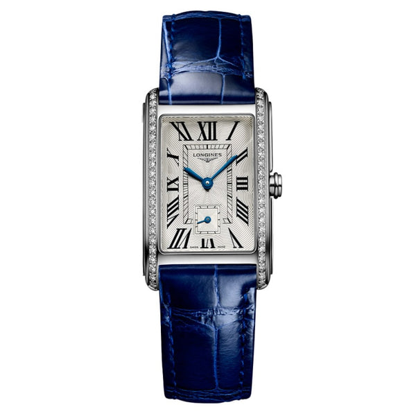Longines L5.512.0.71.7 DolceVita 23 Quartz Stainless Steel / Diamond / Silver - Roman