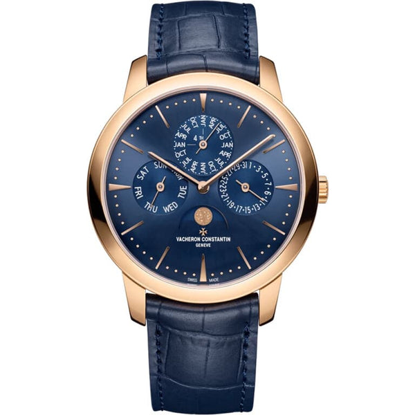 Vacheron Constantin Patrimony 43175/000R-B519 / Rose gold / Blue dial