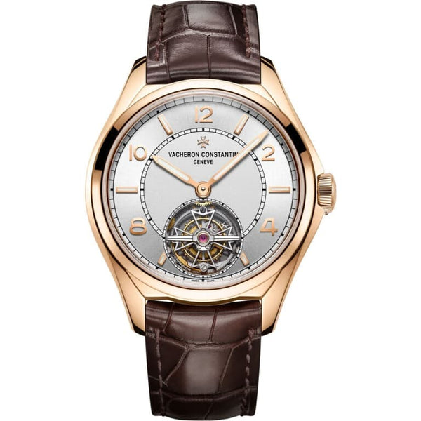 Vacheron Constantin Fiftysix 6000E/000R-B488 / Rose gold / Silver dial