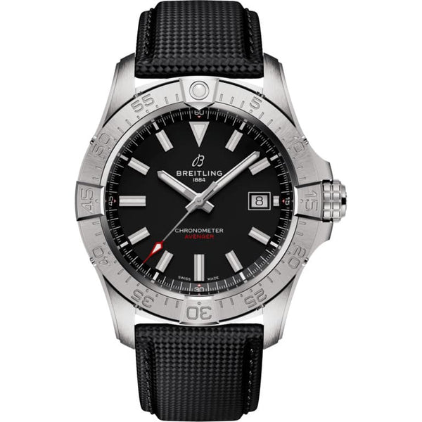 Breitling A17328101B1X1 Avenger Automatic 42 Stainless Steel / Black / Strap
