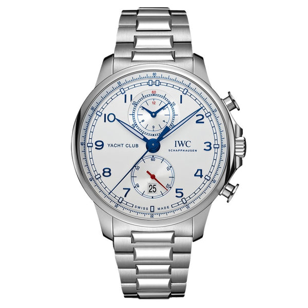 IWC IW390702 Portugieser Yacht Club Chronograph Stainless Steel / Silver / Bracelet