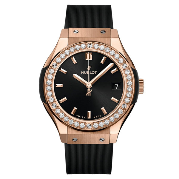 Hublot 581.OX.1480.RX.1104 - Classic Fusion Black/Rubber