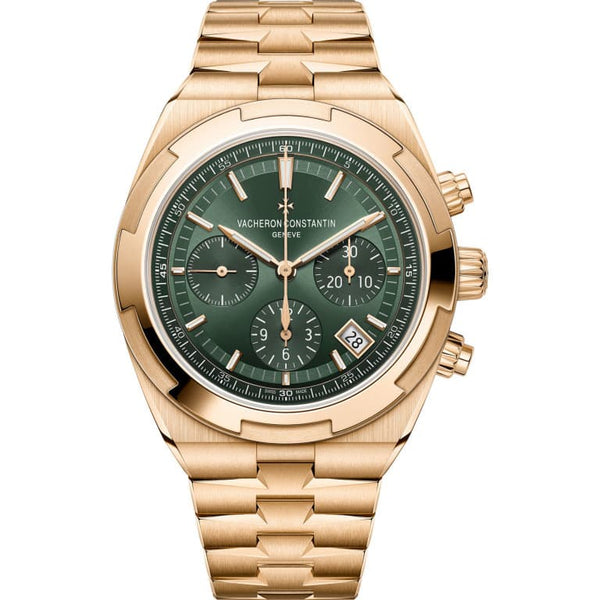 Vacheron Constantin Overseas 5520V/210R-B966 / Rose gold / Green dial
