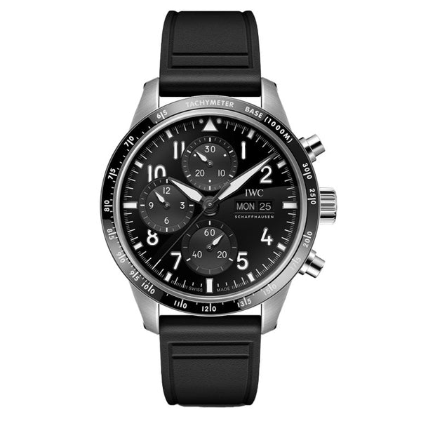 IWC IW388305 - IW3883-05 Pilot's Watch Performance Chronograph Titanium / Black / Rubber