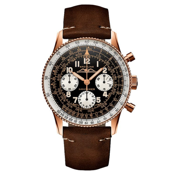 Breitling RB0910371B1X1 Navitimer Ref 806 1959 Re-Edition Red Gold