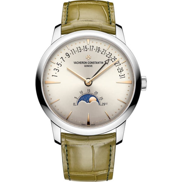 Vacheron Constantin Patrimony 4010U/000G-H070 / White gold / Silver dial