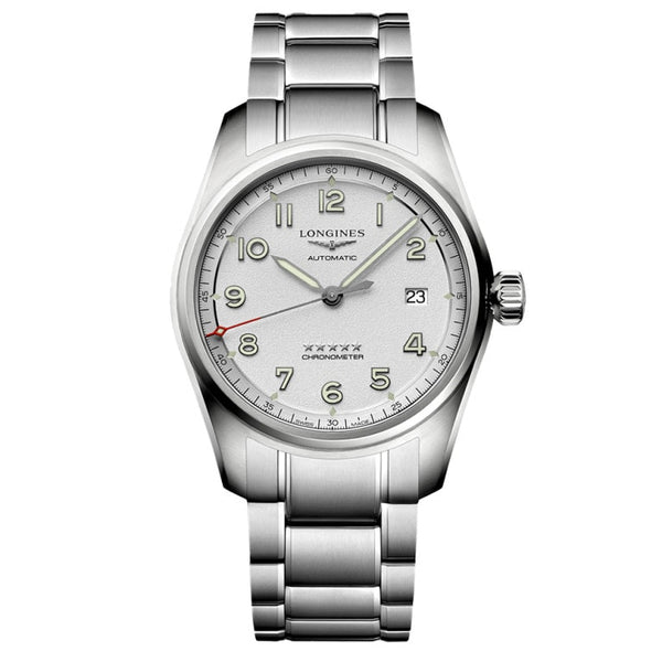 Longines L3.810.4.73.6 Spirit Automatic 40 Silver / Bracelet