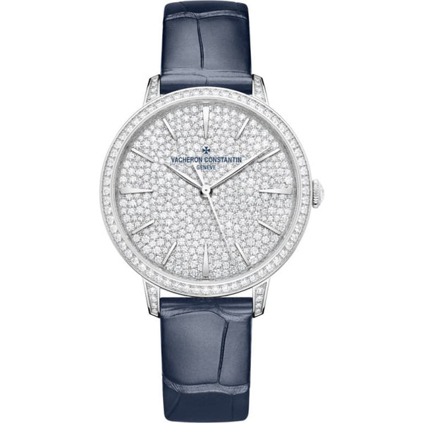 Vacheron Constantin Patrimony 4116U/000G-B909 / White gold / Diamond dial