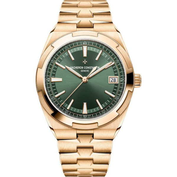 Vacheron Constantin Overseas 4520V/210R-B967 / Rose gold / Green dial