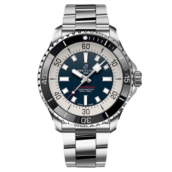 Breitling A17376211C1A1 SuperOcean Automatic 44 Stainless Steel / Blue / Bracelet
